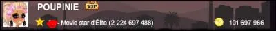 À quel niveau est POUPINIE ?