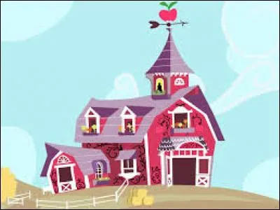 Comment s'appelle la ferme d'Apple Jack et de sa famille ?