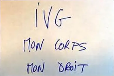 La loi Veil autorisant l'avortement est apparue en :