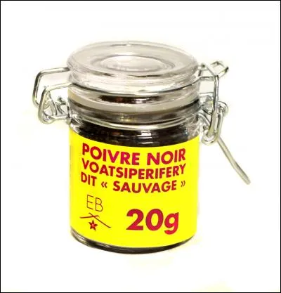 Le poivre sauvage noir de Madagascar...