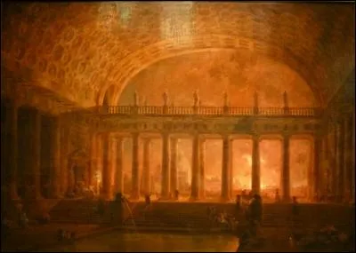 Qui a peint "L'incendie de Rome" ?