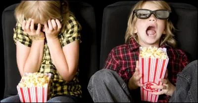 Enfant, quand tu regardais un film effrayant...