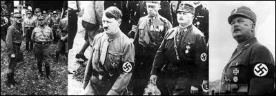 Le 06 juillet 1933 : 
Hitler annonce la fin de la « Révolution » ! Mais une opposition au sein de son parti se fait entendre.
Quel est cet homme ?