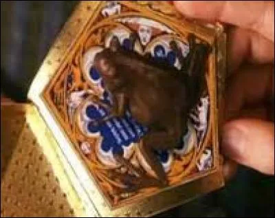 Dans le tome 1, Harry est dans le Poudlard Express quand il ouvre sa première chocogrenouille. Quelle carte obtient-il ?