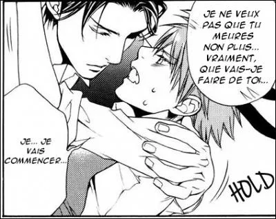 De quel volume est issue cette image de Takaba qui est en lapin-garou?