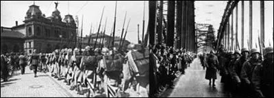 Le 07 mars 1936 : 
Une fois de plus, Hitler viole plusieurs traités et accords internationaux engageant l'Allemagne.
Que se passe-t-il ?