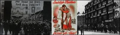 Le 13 janvier 1935 : 
Un événement prévu par le traité de Versailles. Cet événement permettra à Hitler d'exulter et de mentir (une fois de plus) à la communauté internationale.
Quel est cet événement ?
