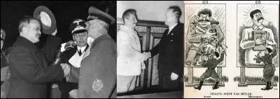 Le 23 août 1939 : 
Un accord qui met fin à tout espoir de paix puisqu'il libère l'Allemagne d'une menace possible ! En plus, cet accord possède une partie secrète qui révélera son horreur dans quelques jours !
Quel est cet accord ?