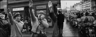 Le 15 mars 1939 : 
Les nazis ne respectent pas les accords de Munich et envahissent la Tchécoslovaquie. Mais, le lendemain, un autre pays participe à la curée en envahissant une partie de ce pays.
Quel est ce pays ?