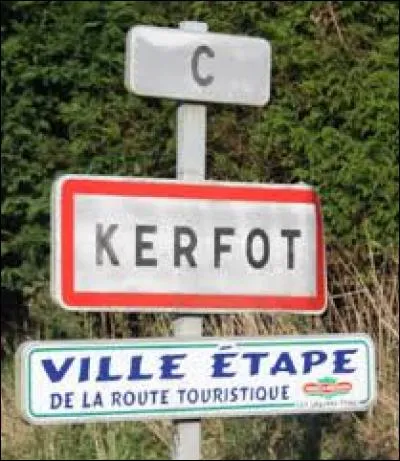 Commune Costarmoricaine, Kerfot se trouve en région ...