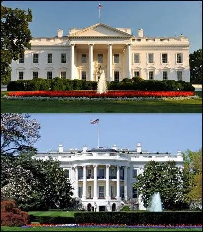 La Maison-Blanche se situe...