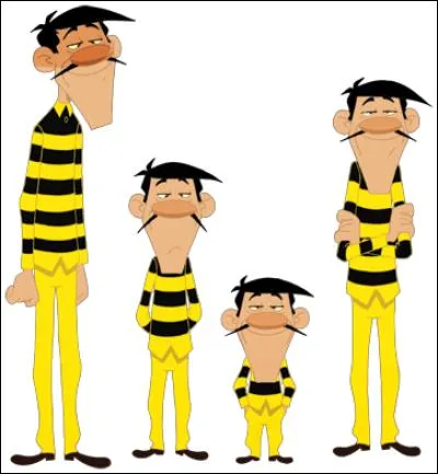 Lequel des Dalton est le plus petit ?