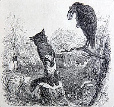 Dans la fable de la Fontaine "Le Corbeau et le Renard", le renard aimerait bien :