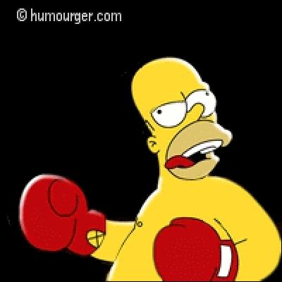 Quel sport Homer pratique-t-il ?