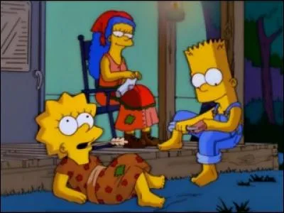 Quel est le prénom de la femme qui héberge les Simpson dans sa camionnette en Floride pour un soir alors qu'ils étaient recherchés ?