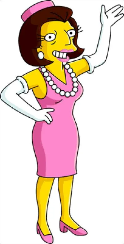 Quel est le nom de la femme du Maire Quimby ?