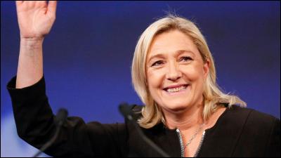 Quel est le parti politique de Marine Le Pen ?