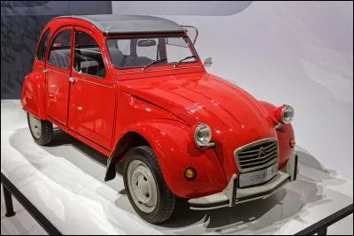 En quelle année la Citroën 2 CV a-t-elle commencé à être produite ?