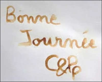 Quel est l'autre nom de l'encre sympathique ?