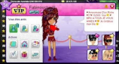 Quel est le niveau de Fabinouche ?