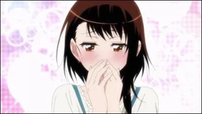 Une fille s'approche de toi, les joues rouges et les paupières papillonnantes...