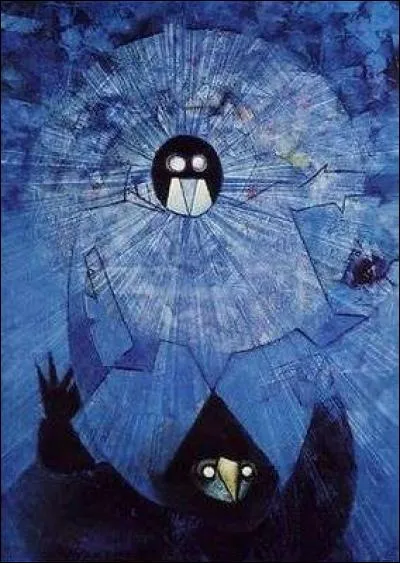 Qui a peint "Les dieux sombres" ?