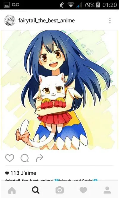 Qui Carla aime-t-elle ?