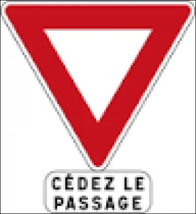 Que signifie ce panneau ?