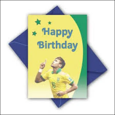 Feliz aniversário Neymar ! Quand pourrai-je le dire à Neymar ?