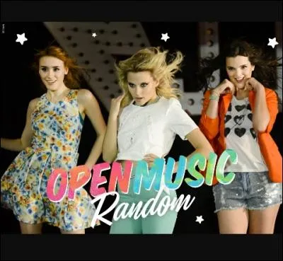 Quelle chanson interpréteront Ambre, Delfina et Jasmine au prochain "Open de Music" ?
