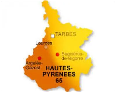 Quelle ville n'est pas dans le département indiqué sur la photo ?