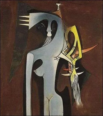Quelle est cette toile de Wilfredo Lam ?