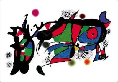 Cette peinture de Miro se nomme...