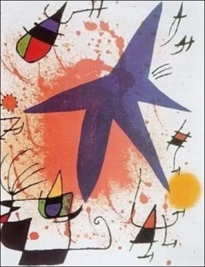 Reconnaissez-vous cette toile de Joan Miró ?