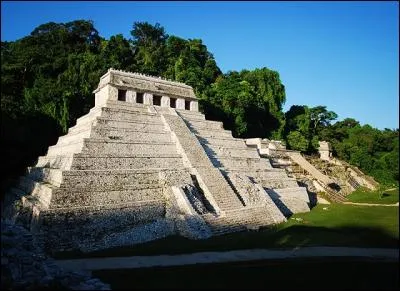 Quelque chose a été découvert sous le Temple des Inscriptions, contenant le tombeau d'un ancien dirigeant maya. Qu'est-ce que c'est ?