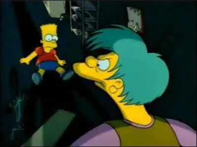 Dans "Une soirée d'enfer", quel dessin animé Madame Botz fait-elle regarder à Bart, Lisa et Maggie ?