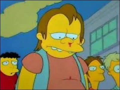 Dans "Terreur à la récré", contre qui Bart doit-il se battre ?