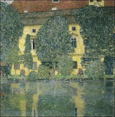 Qui a peint "Bord de rivière de Schloß Kammer" ?