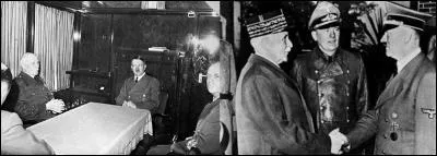 Le 24 octobre 1940 : 
Cette journée montre la rencontre entre deux chefs d'Etat. Il est à remarquer qu'un geste restera dans l'histoire. N'oublions pas que les 2 pays sont encore en guerre, malgré l'armistice.
Que se passe-t-il ?