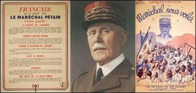 Le 11 octobre 1940 : 
Le maréchal Pétain prononce un discours à la radio. Il donne sa vision de sa politique pour l'Etat français.
Quel est le but de ce discours ?