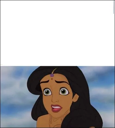 Qui est cette princesse déguisée en princesse indienne ?