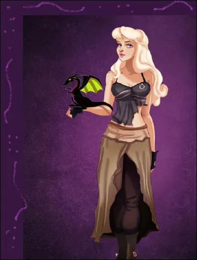 Hé Aurore ! Que tiens-tu dans ta main ?