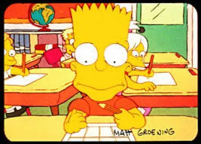 Grâce à quoi Bart a-t-il réussi son examen dans "Aide-toi, le ciel t'aidera" ?