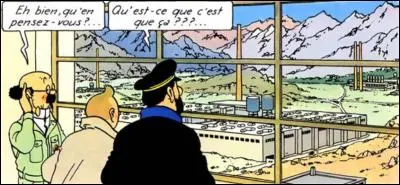 Où est situé le Centre de Recherches Atomiques, dans "Objectif Lune" ?