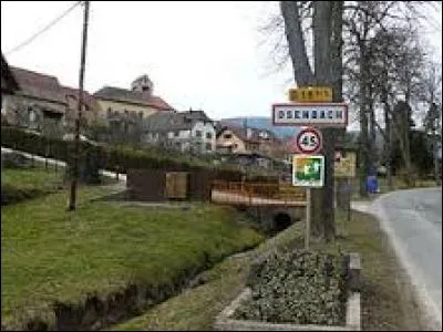 Nous restons dans l'Est mais là, nous partons en Alsace. Nous entrons dans Osenbach, village de l'arrondissement de Thann-Guebwiller, situé dans le département ...