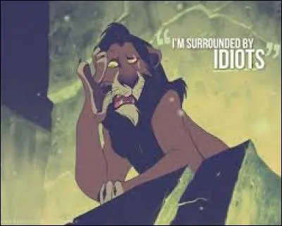 L'animation du personnage de Scar a été supervisée par Andreas Deja. Quel autre méchant n'a-t-il jamais réalisé ?
