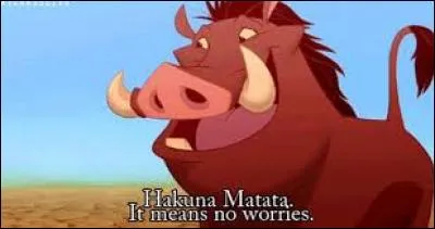 Quel est le nom de famille de Pumbaa ?