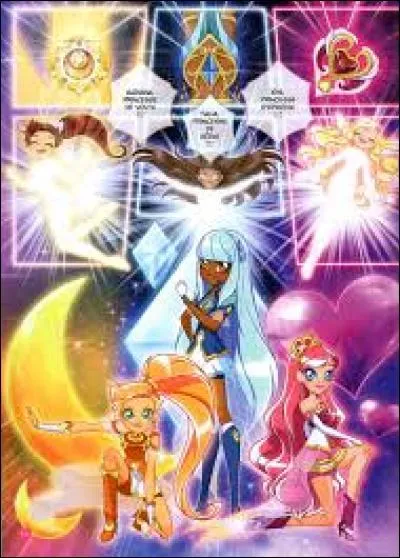 Laquelle de ces princesses a une bague pour objet de transformation ?