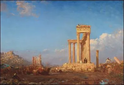 Qui a peint "Ruines de Palmyre" ?