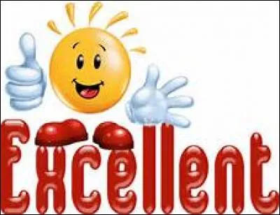 Comment diriez-vous "excellent" en langage sms ?